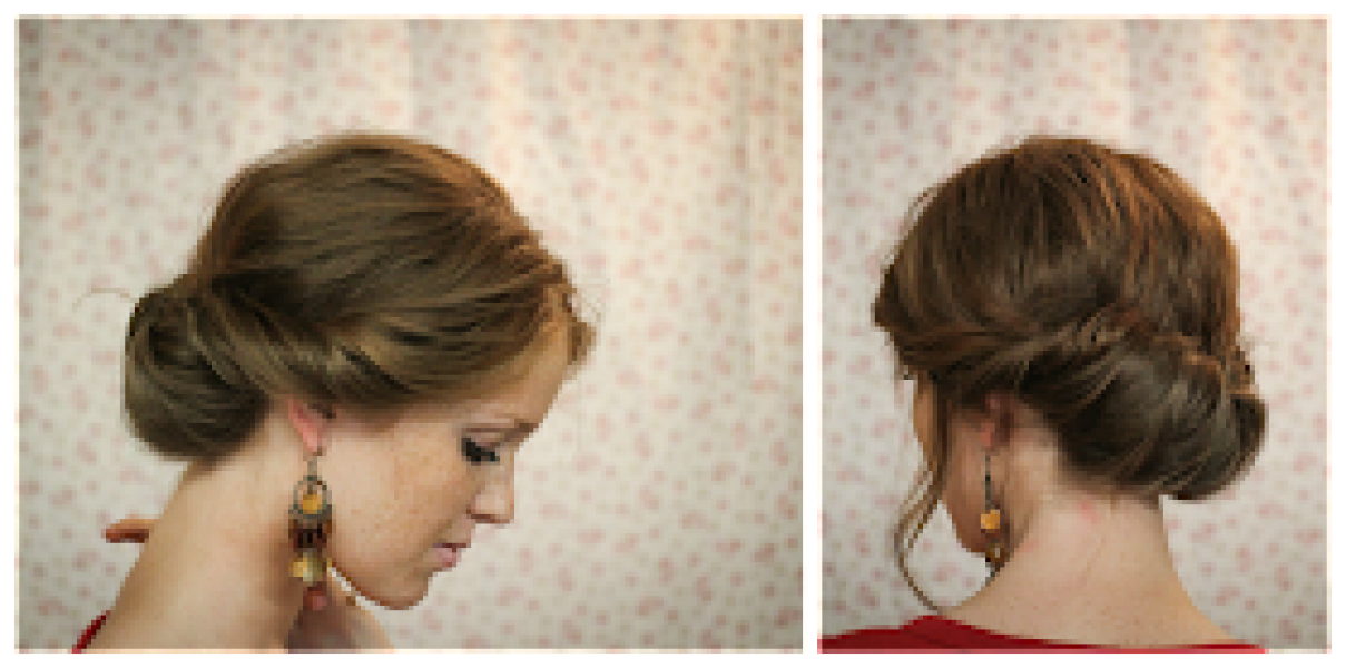 Messy bun no longer working - updo advice for old bag?