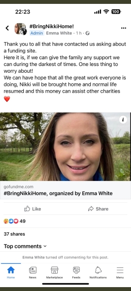 Missing Woman Nicola Bulley 2