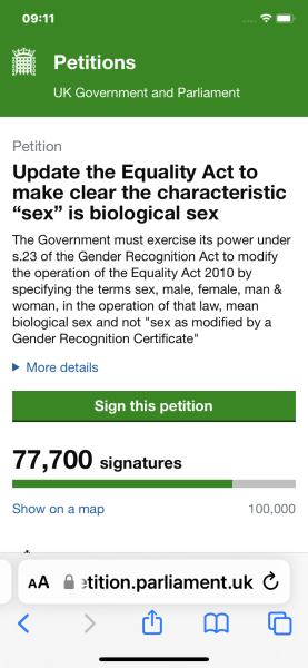 Petition to Update the Equality Act - thread 2