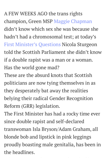 Linda Holt -The link between Dietrich, misogyny and Sturgeon’s folie de grandeur