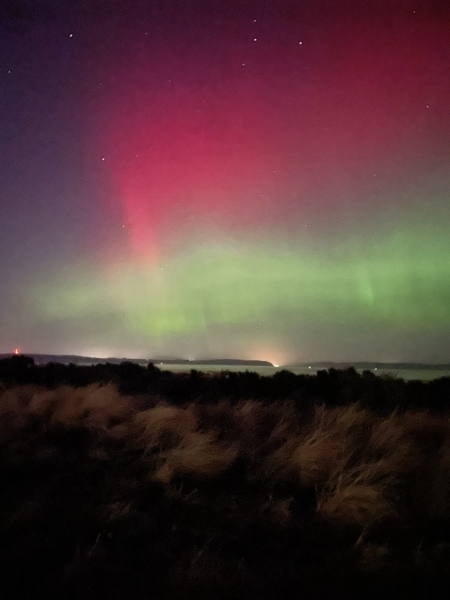 Northern lights in the UK