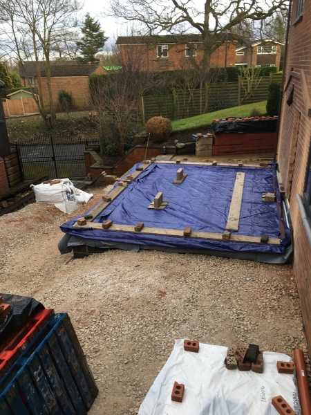 Self build extension 