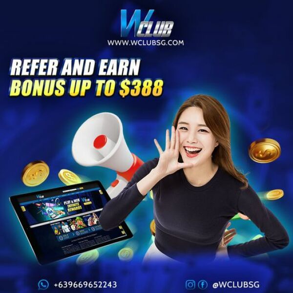 Refer And Earn Bonus Up To $388 At WClub