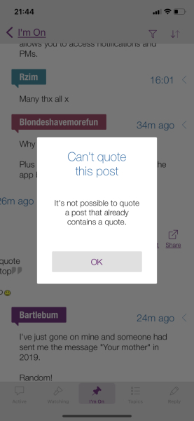 Private messages on MN