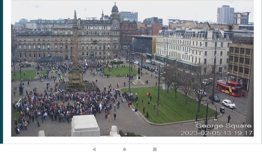 Standing for Women Glasgow 5th Feb