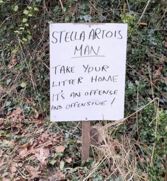 who are the people littering etc?