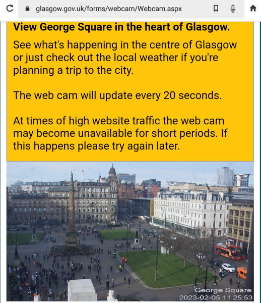 Standing for Women Glasgow 5th Feb