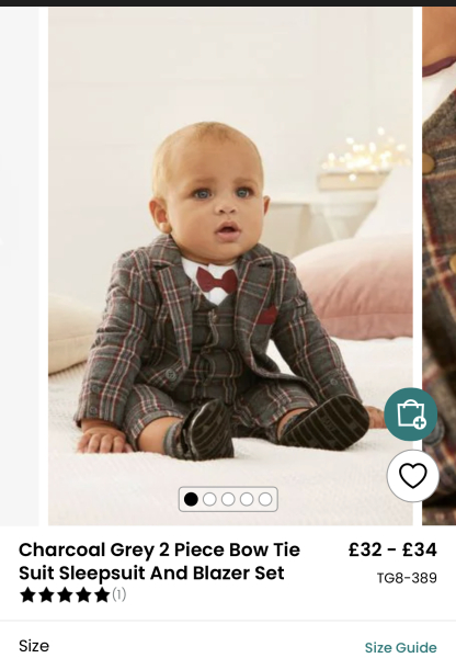 What is appropriate baby wedding attire?