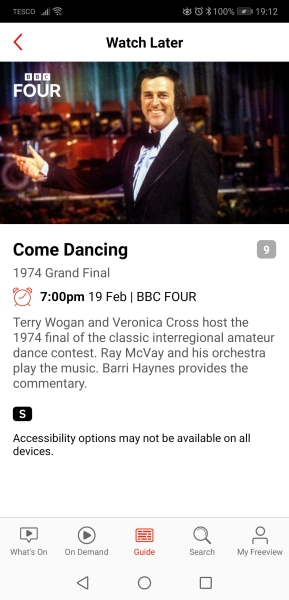 Come Dancing BBC4