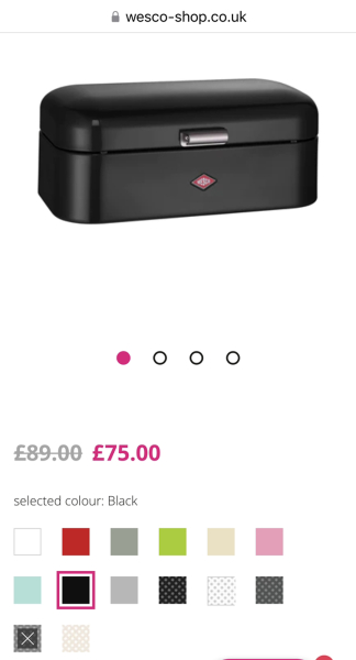 Show me your bread bin!