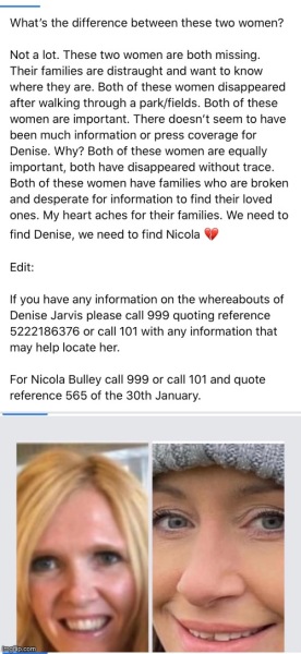 Missing Woman Nicola Bulley 2