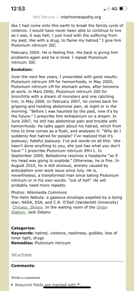To cancel the appointment because homeopathy is a load of crap?