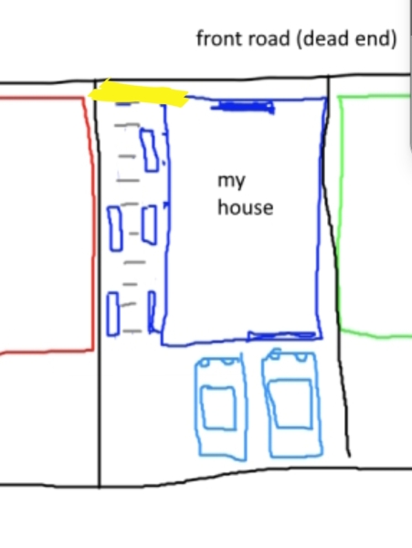 AIBU to stop neighbours from using the steps at the side of my house as shortcut?