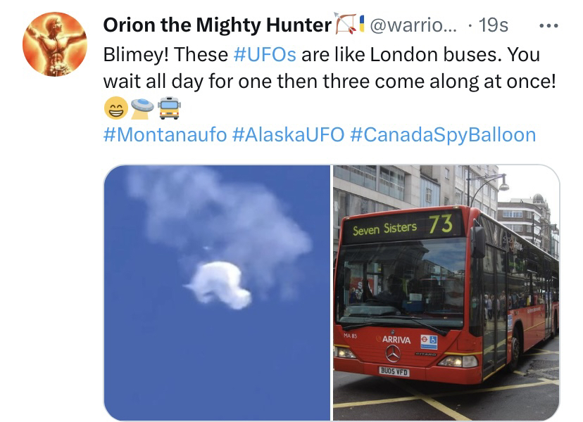 Ok - what are these flying objects the US keeps shooting down