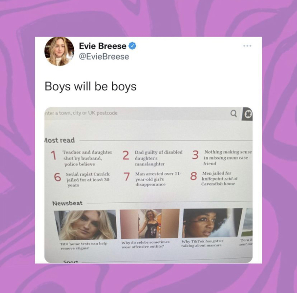 To feel unsafe as a woman nearly all the time