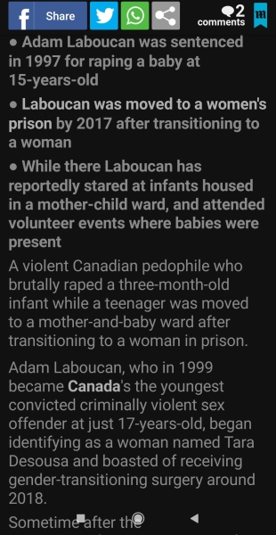 This honestly made me feel sick 🤢. How can this be legal. [warning: contains details of child abuse]