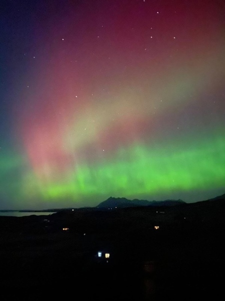 Northern lights in the UK