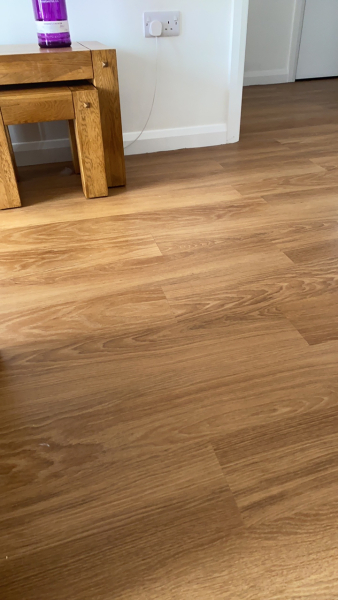 Amitco, Karndean or tiles in kitchen-diner