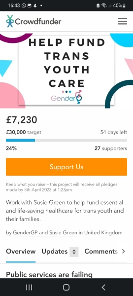 So that's why Susie Green left