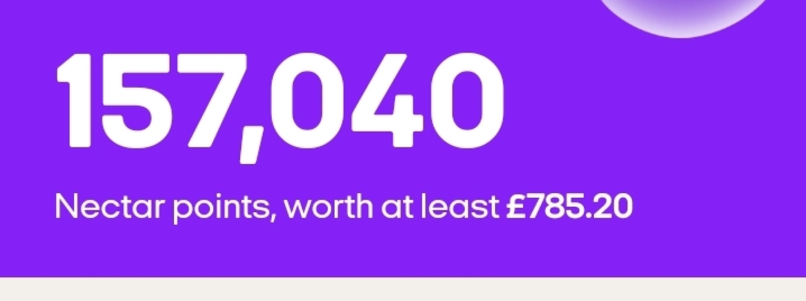 How loyalty points rich are you?