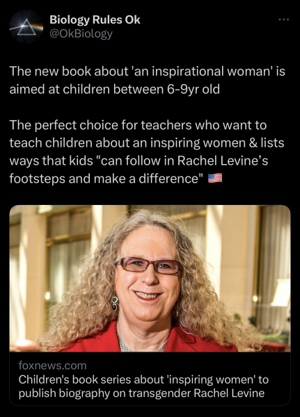 Just out of parents night - 11 years new novel is about a boy who wants to be a girl 