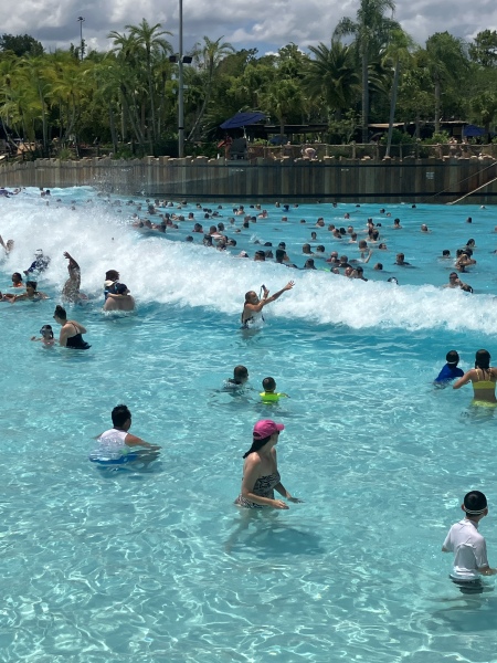 Do you buy your kids neon swimwear?