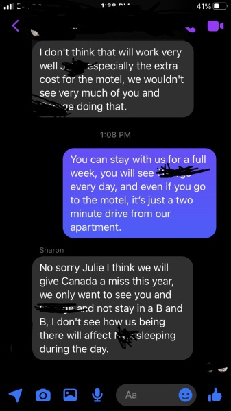 Am I in the wrong? Need reassurance!