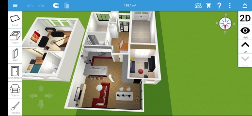 Open plan kitchen living or not