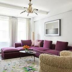 To put bright orange cushions on this sofa?