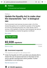 Petition to Update the Equality Act - thread 2