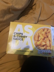 I found a fake nail in my curry and chips 