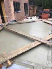 Self build extension 