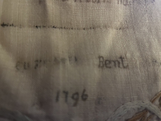 I have a sampler from 1796 to decipher. Old Trot calling the history buffs! Pic attached