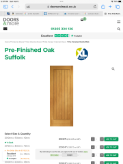 Varnish or wood stain for new doors? Please help 