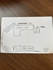 New sofa, empty space help?!