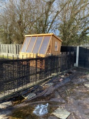 Stain or leave potting shed ? 