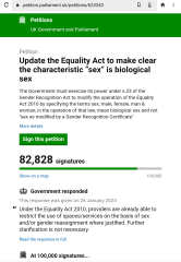 Petition to Update the Equality Act - thread 2