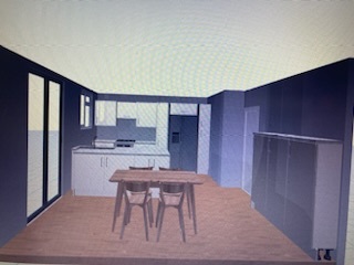 Advice on kitchen plan - breakfast bar or kitchen table?
