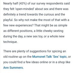 Why is Sex topic now in Active?