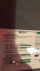 Help. Dont know if test is faulty as lines too far apart