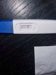 Faint line but other tests negative 