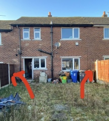 Terraced house shared access?