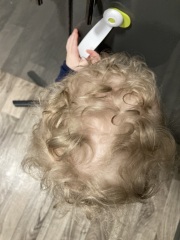 help me with my toddlers curly hair
