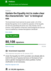 Petition to Update the Equality Act - thread 2