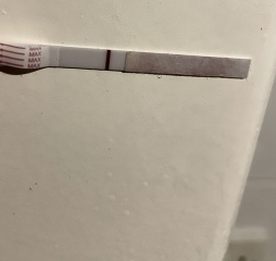 Faint line or line eyes? 