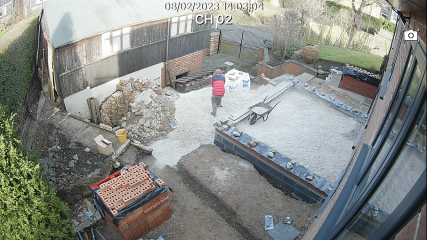 Self build extension 