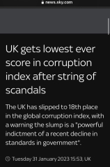 What does this country have going for it? UK 