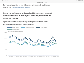 To wonder why nobody is talking about the excess death rates