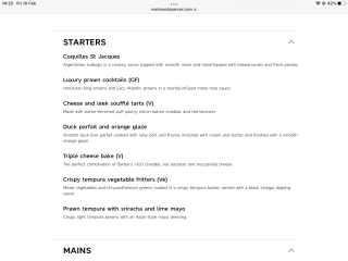 To think this ‘valentines’ m&s meal is rubbish?