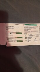 Help. Dont know if test is faulty as lines too far apart